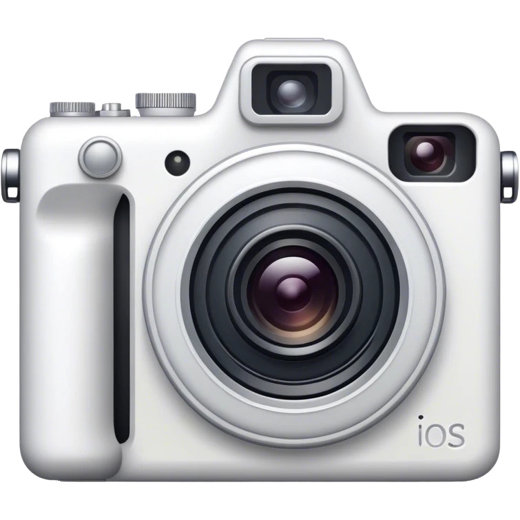 white camera emoji
