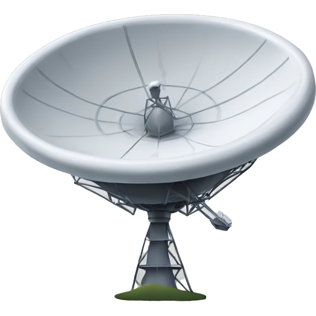 Signal dish antenna emoji