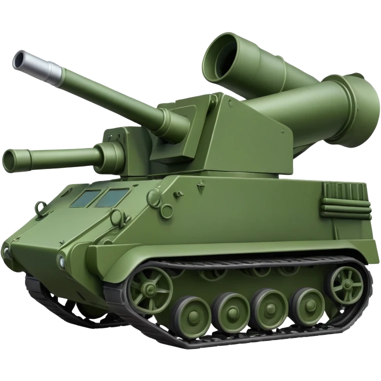 Soviet anti-aircraft gun ZSU-23-4 emoji