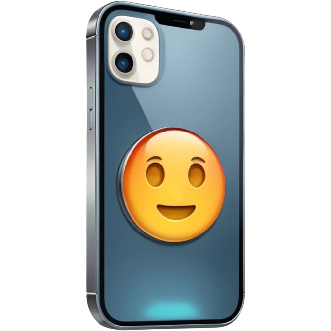 create an iphone 12 image emoji