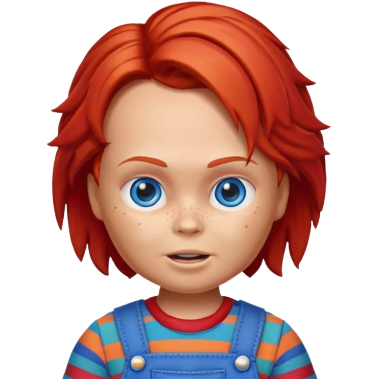 Un emojin de chuky emoji