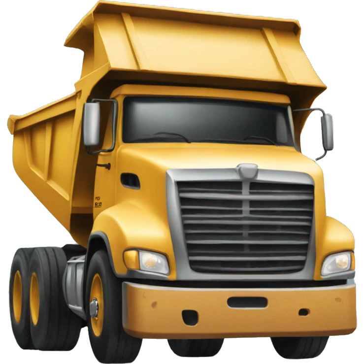 Dump truck  emoji