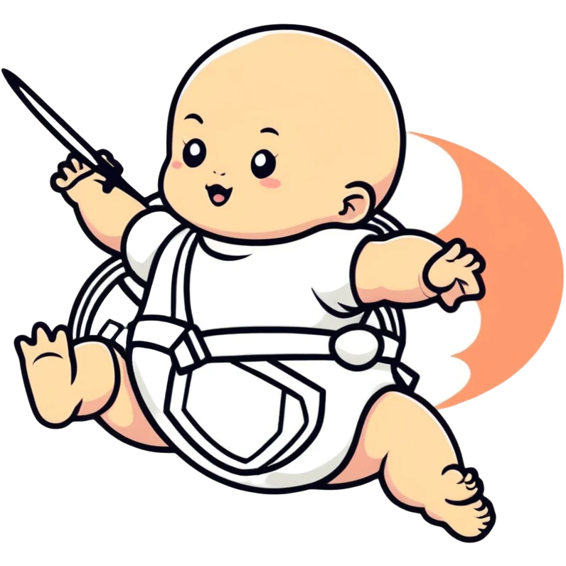 Baby battle  emoji