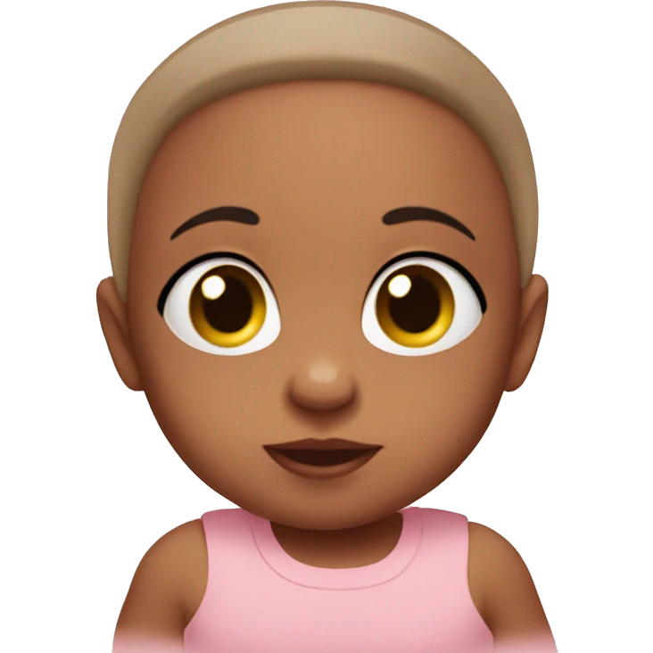 Baby rosa Herz  emoji