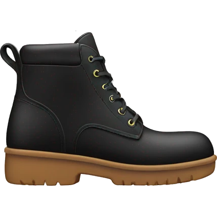 Black boot emoji