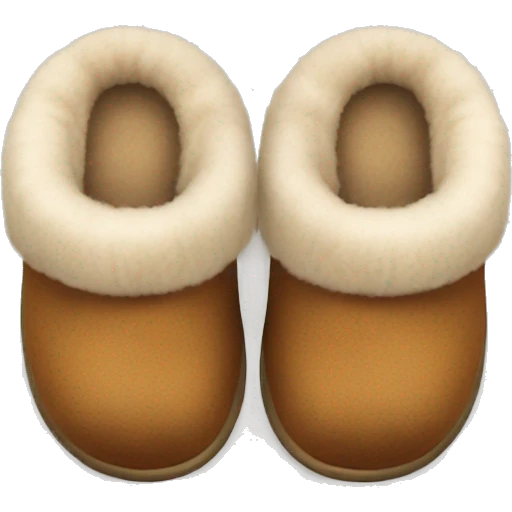 UGG slippers  emoji