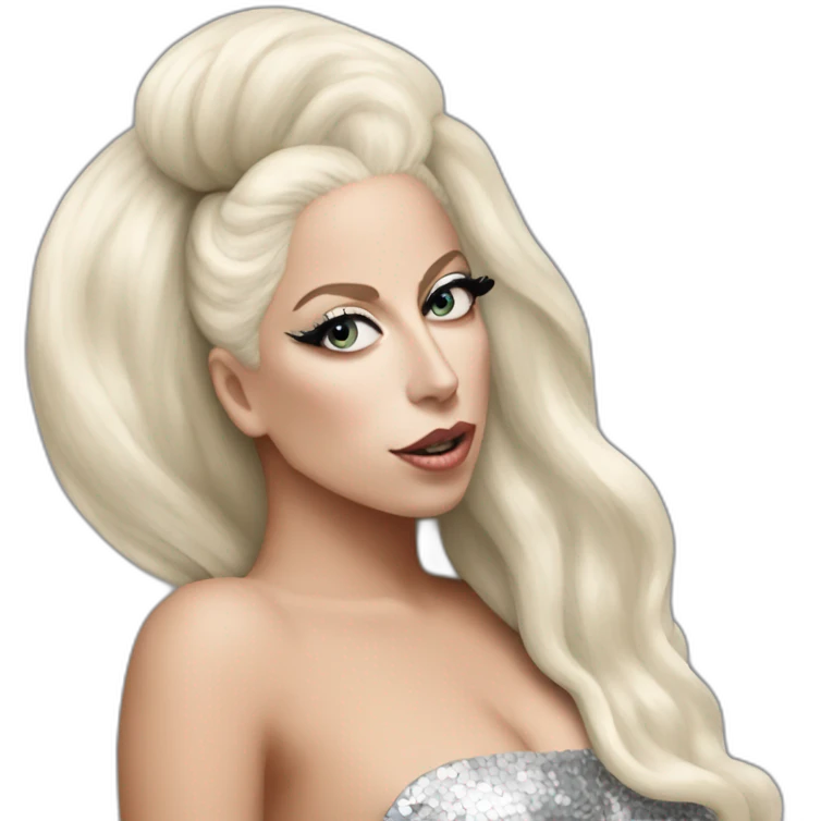 Lady gaga on artpop era emoji