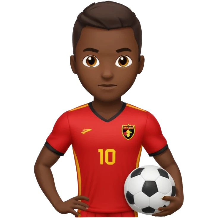 Angola 🇦🇴  joueur de foot  emoji