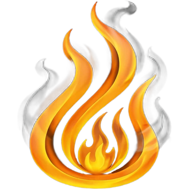 Чёрное пламя emoji