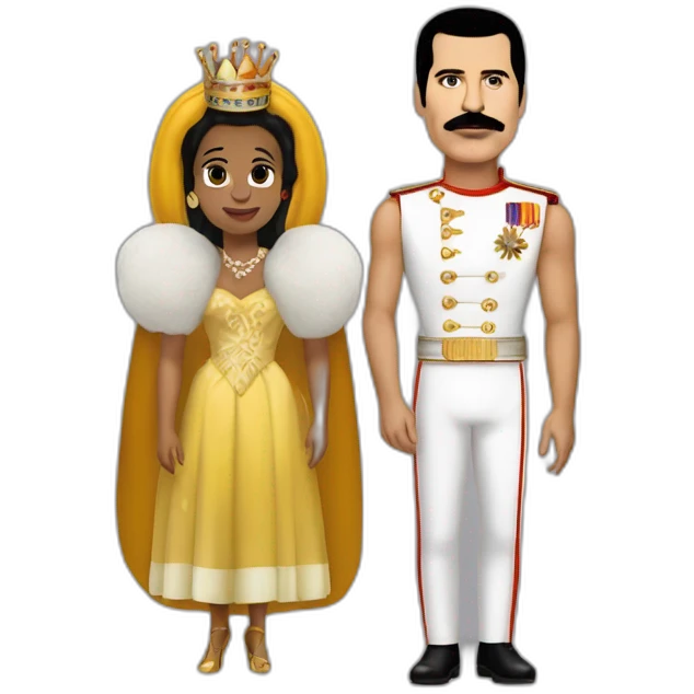 Queen and Freddie Mercury emoji