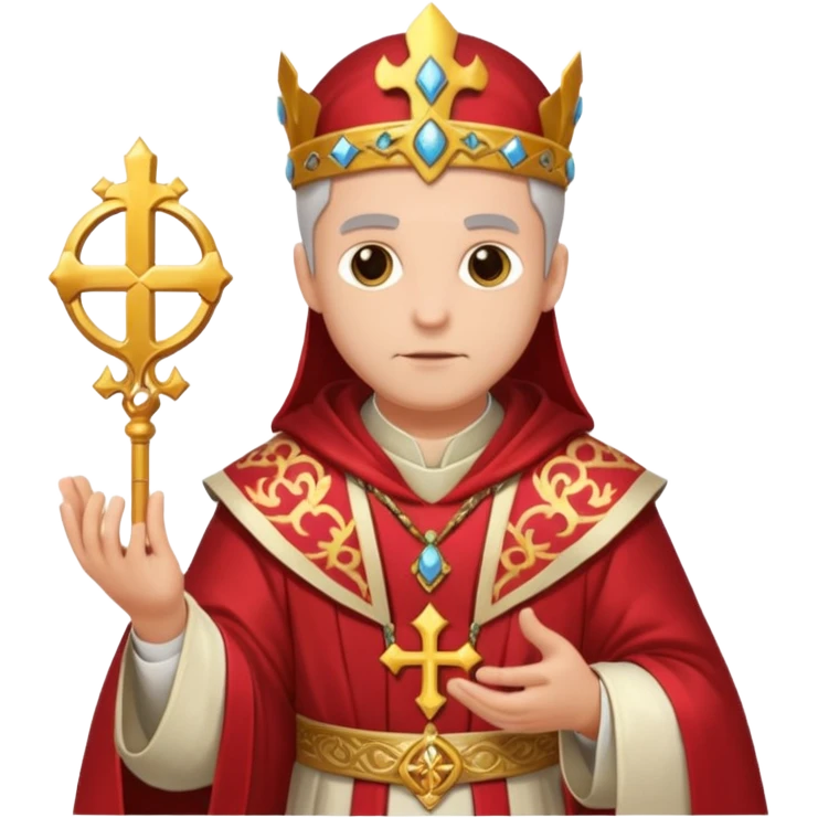 Lawful Human Priest in game emoji