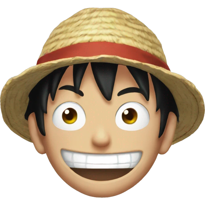 Luffy emoji