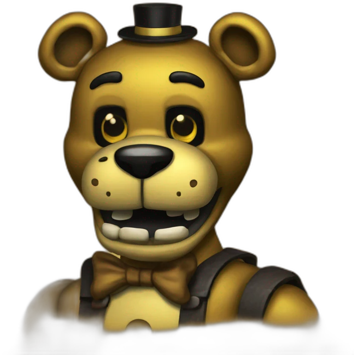 golden freddy from fnaf 2 freak emoji