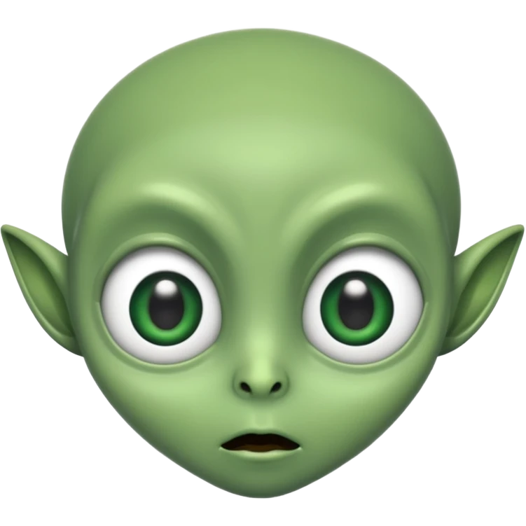Attitude alien emoji