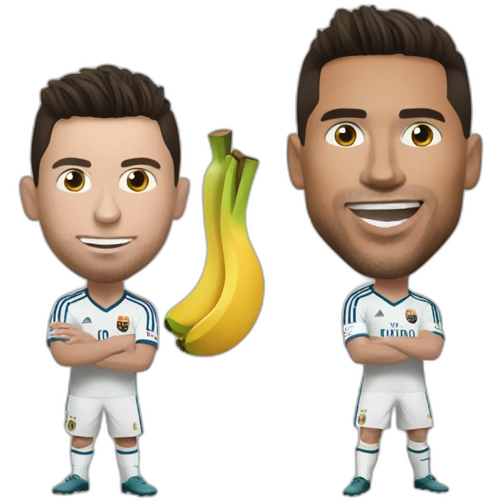Ronaldo qui mange messi emoji