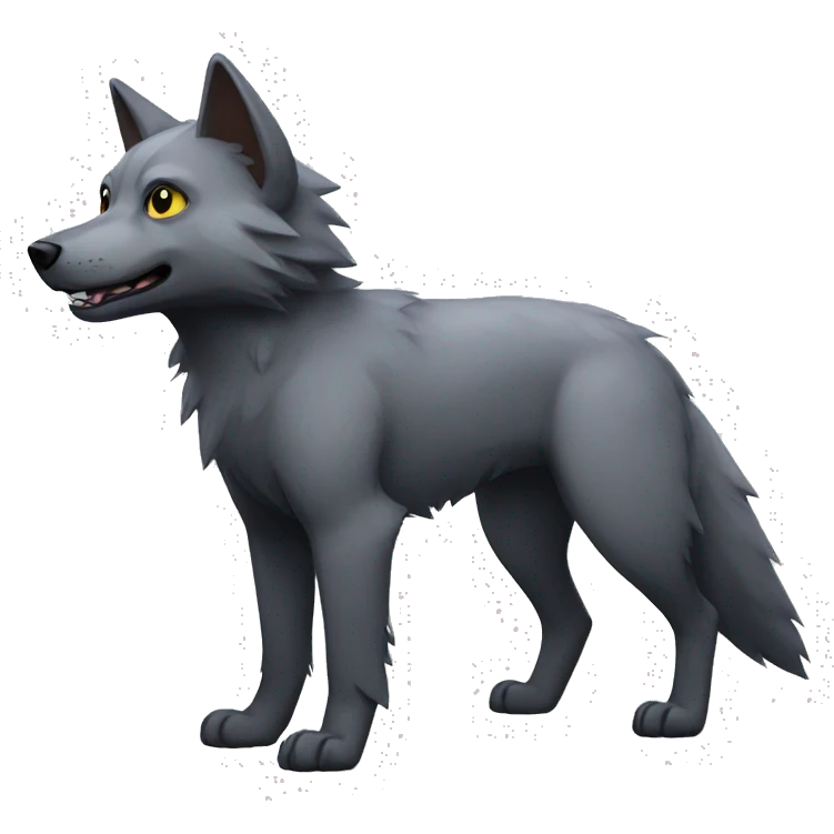 Poochyena full body emoji