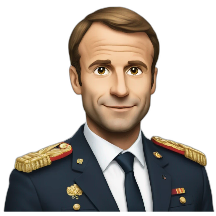 Macron sur Brigitte emoji