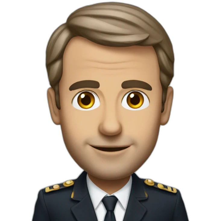 Emanuel Macron  emoji