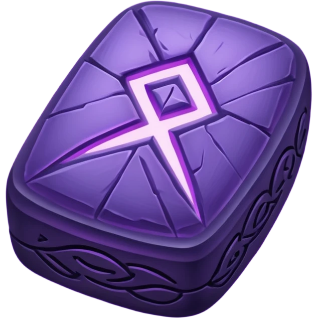 Purple rune stone – Mysterious glow


















 emoji