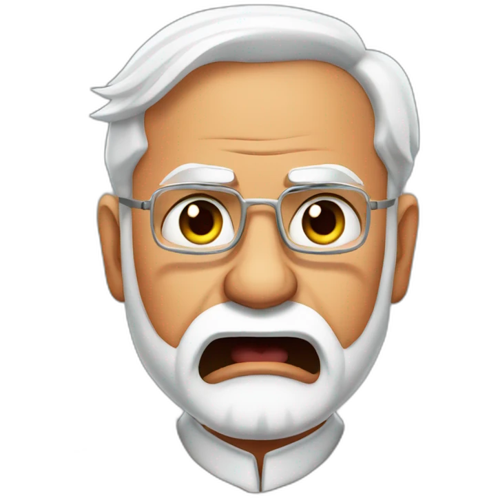 Angry narendra modi emoji