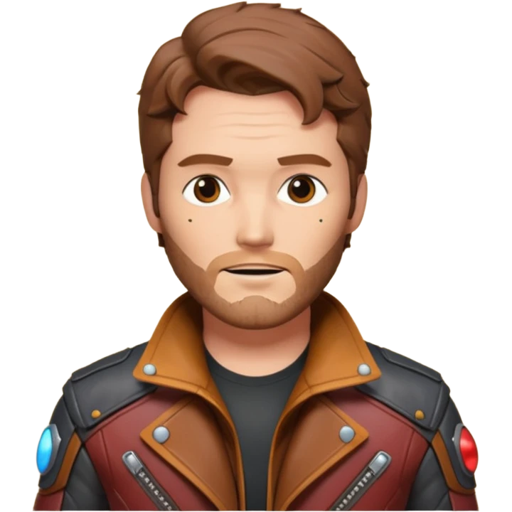 star lord marvel character emoji