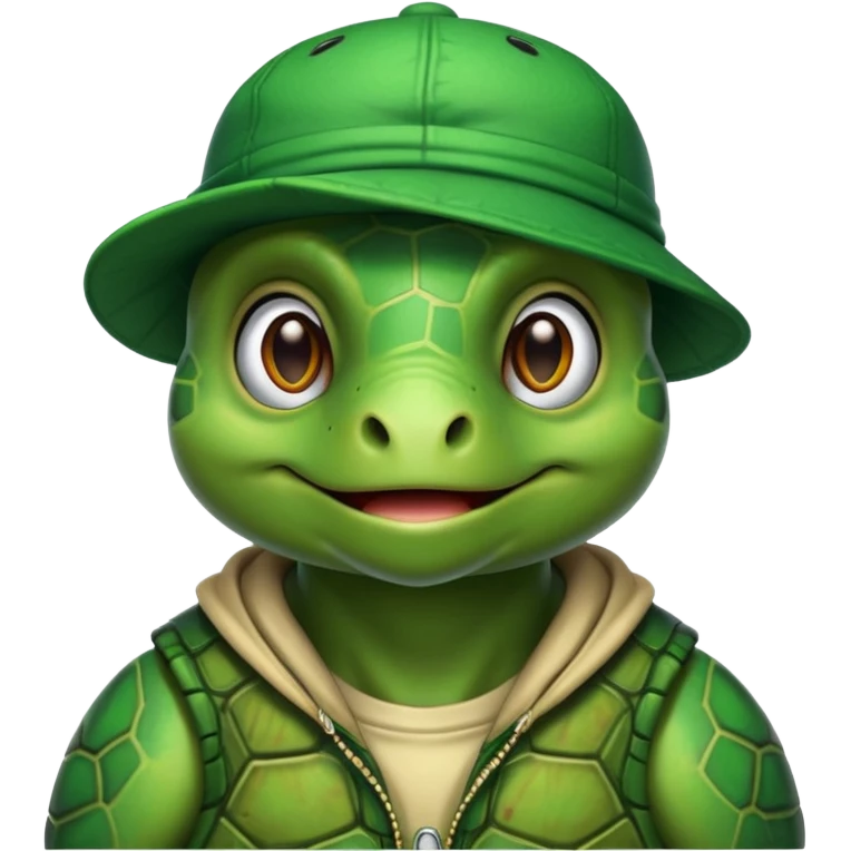 Turtle rapper emoji