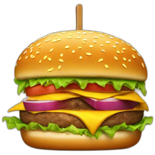 Burger emoji