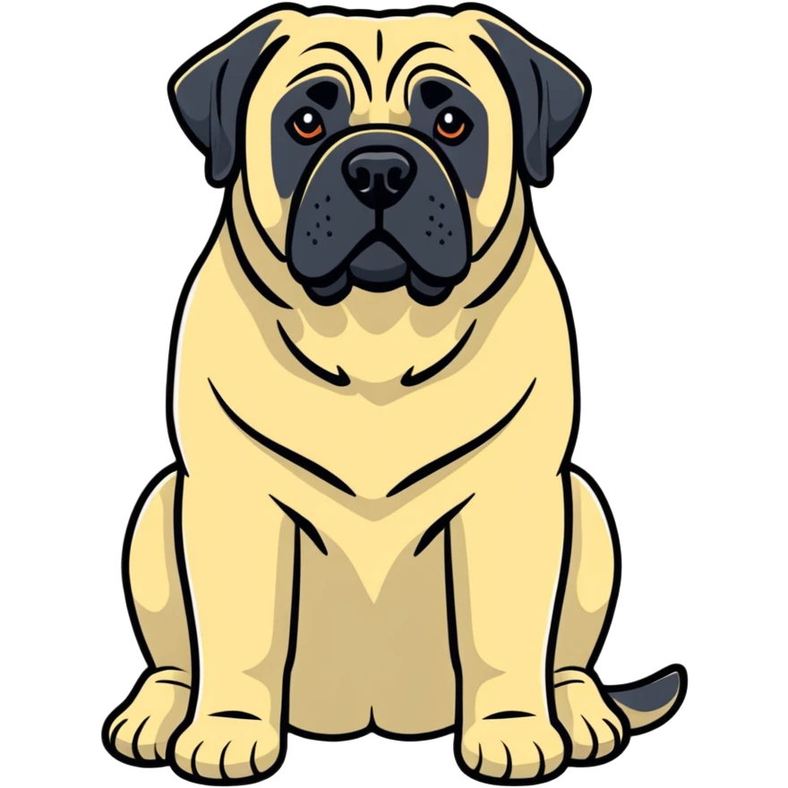 English Mastiff  emoji