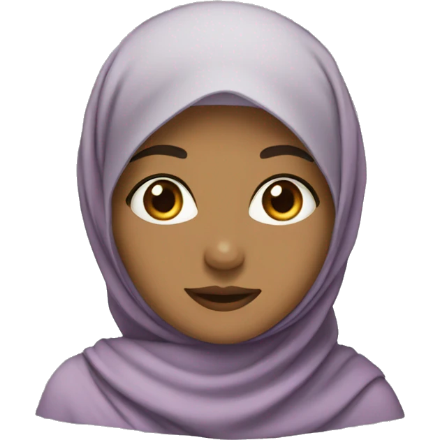 Hijab girl emoji