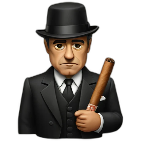 the godfather with cigar emoji