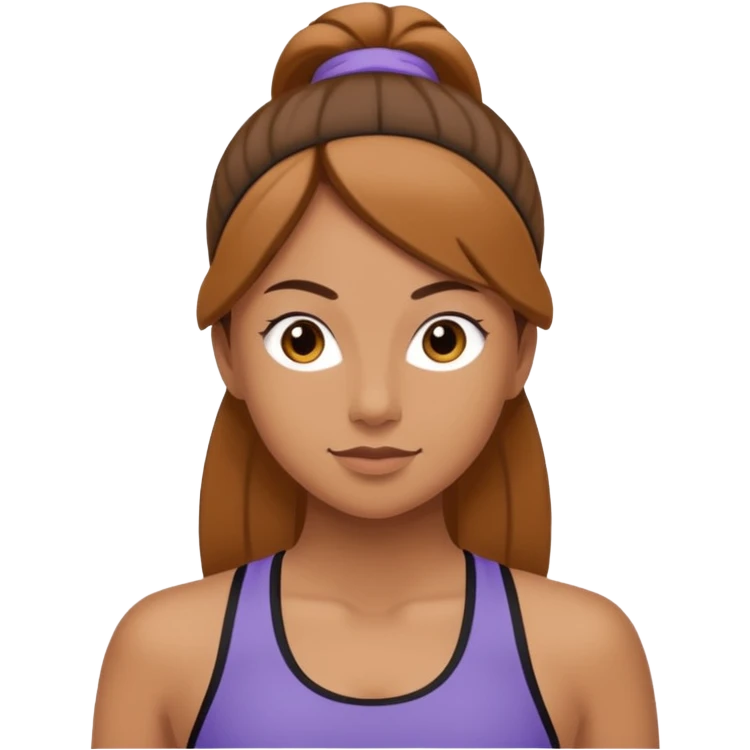 person wearing lulu lemon emoji