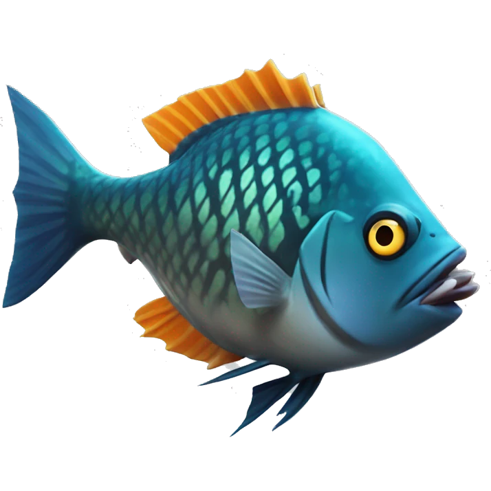Triggerfish from Fortnite emoji
