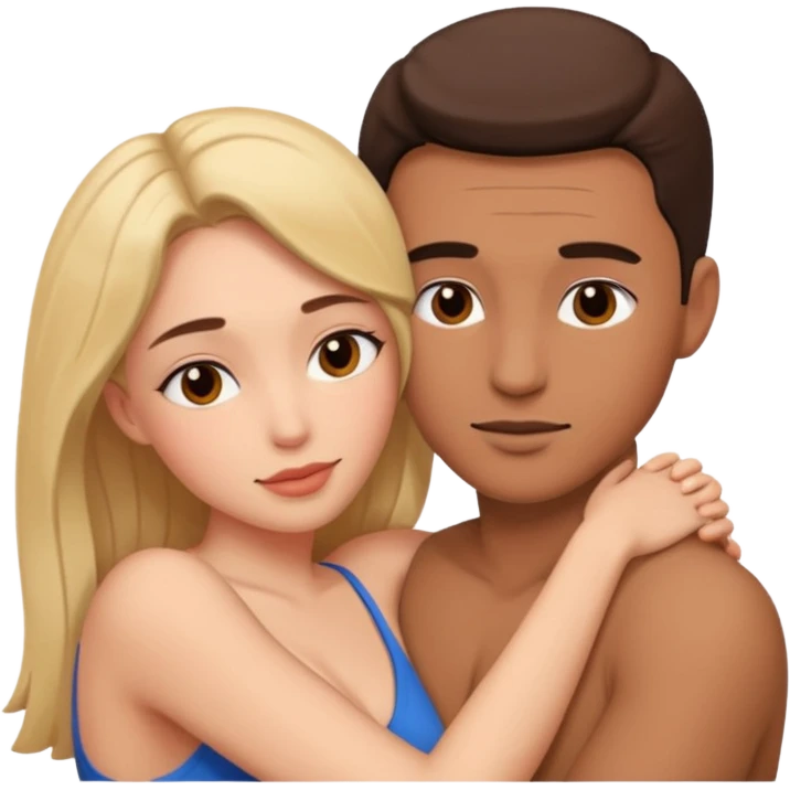 Man and woman having sex emoji