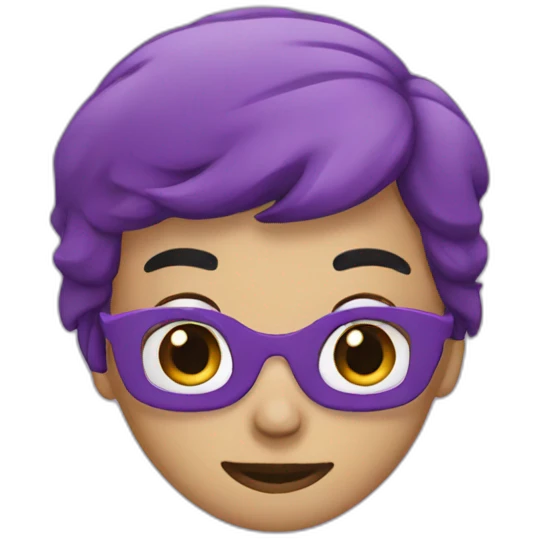 purple emoji