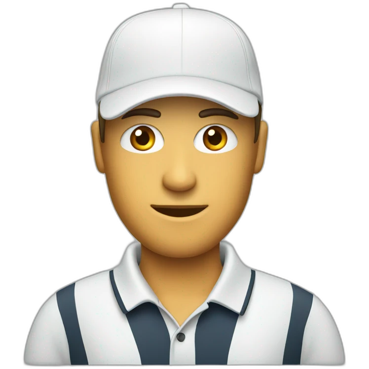 Golf club driver emoji