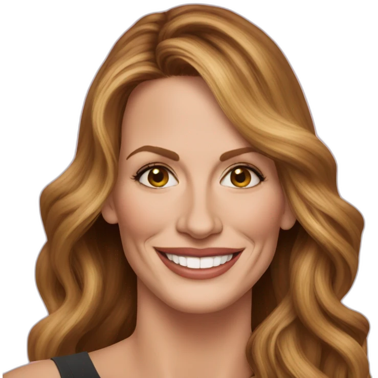 Julia Roberts qui fait la fête emoji