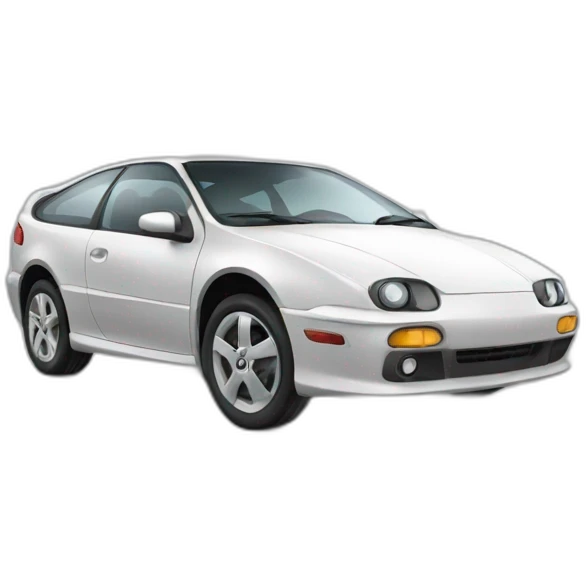 Car with mouse emoji