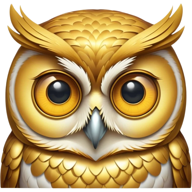golden owl emoji