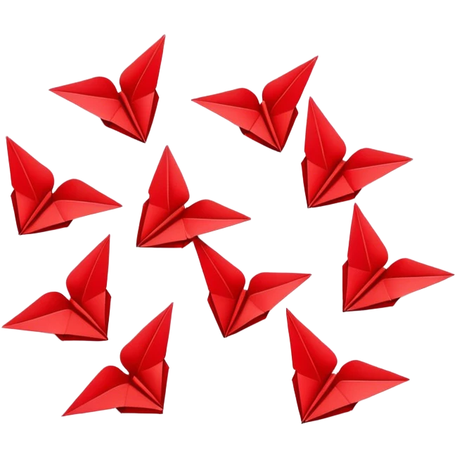 fly and hearts emoji
