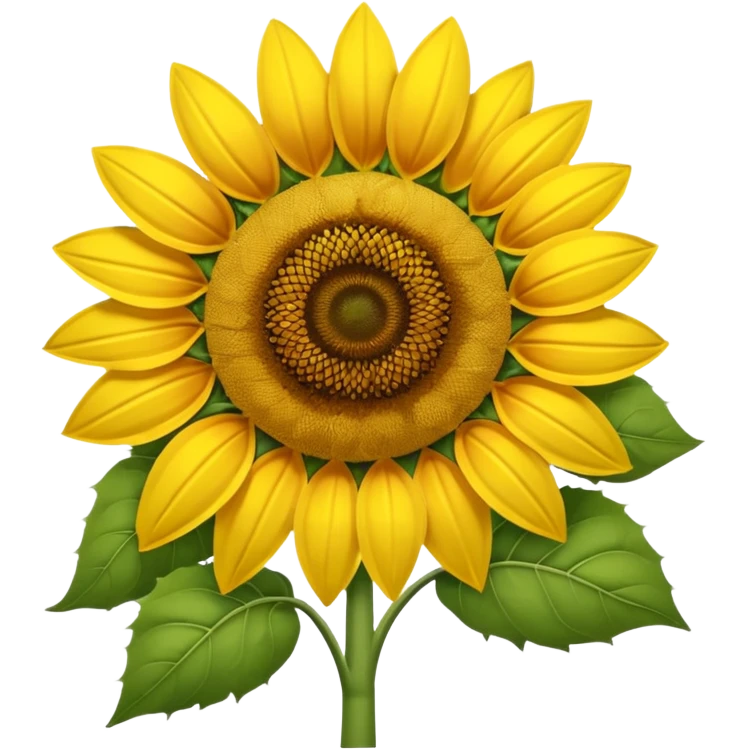 hoa hướng dương emoji