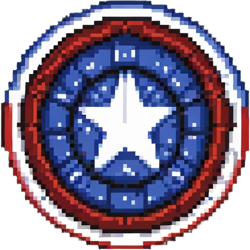 captain america shield emoji