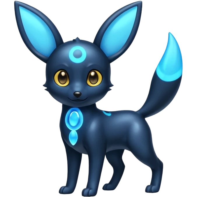 Blue Shiny Umbreon emoji