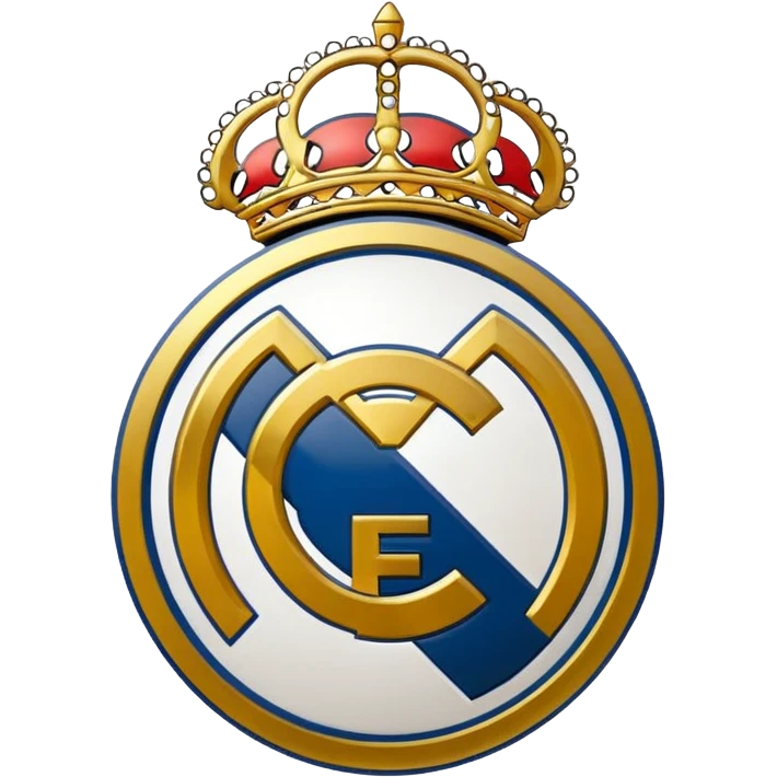 Create real Madrid logo emoji emoji