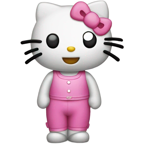 Hello kitty emoji