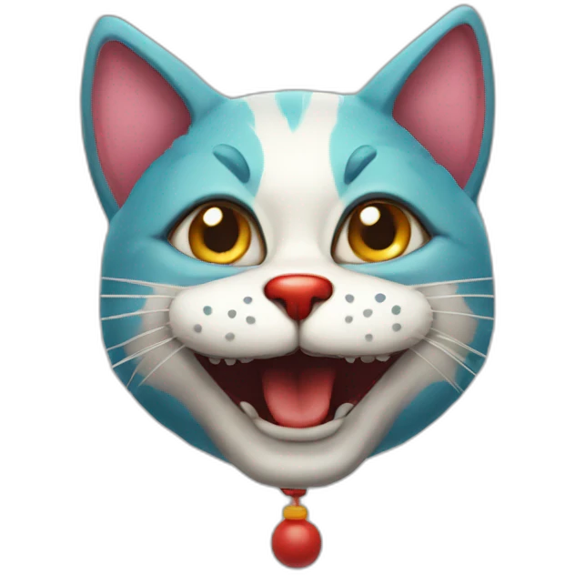 clown cat emoji