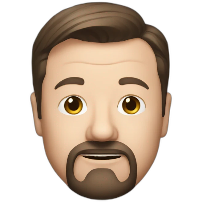 Ricky Gervais emoji