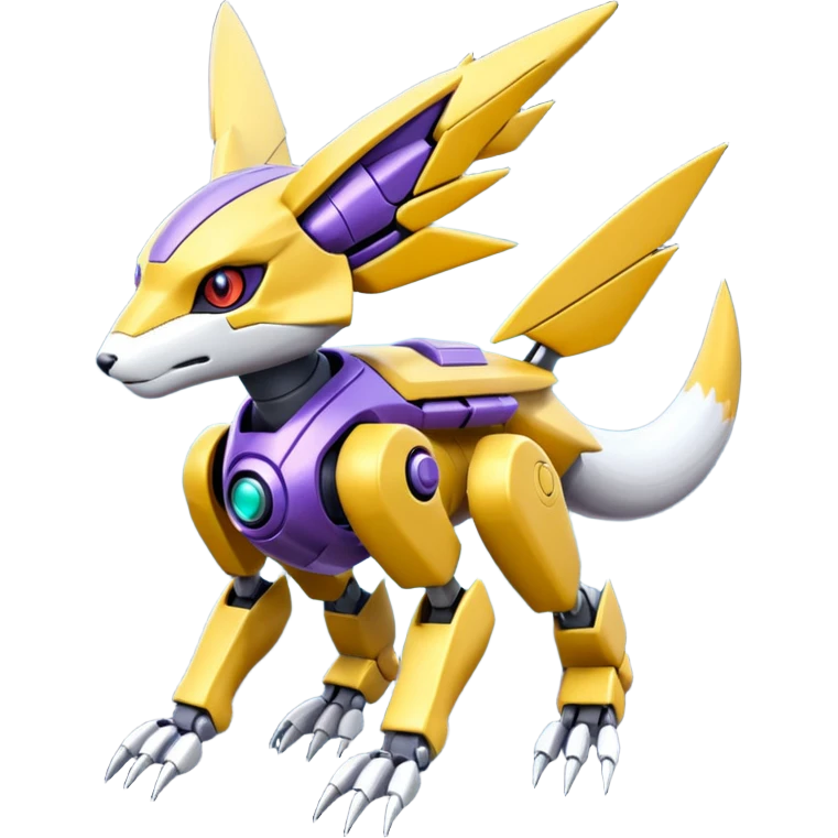 Vikavolt-Renamon-Genesect-fusion emoji