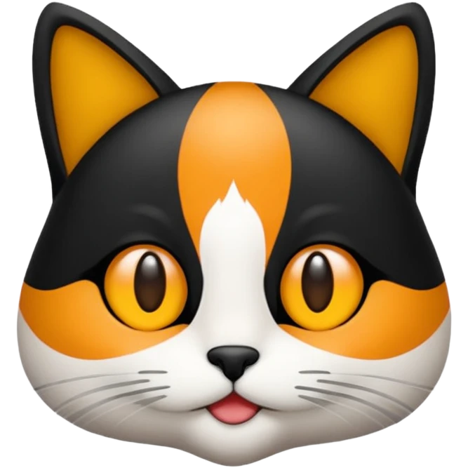 Kara kedi emoji