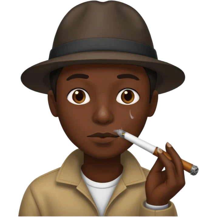 Emoji smoking crack pipe emoji