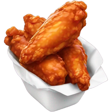 Hot wings and ranch emoji